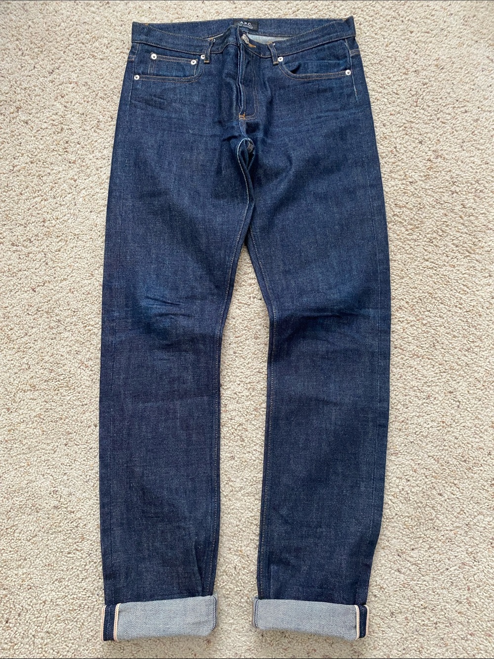 A.P.C. Petit Standard Selvedge Jeans. 30.